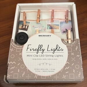 Mini clip LED light string